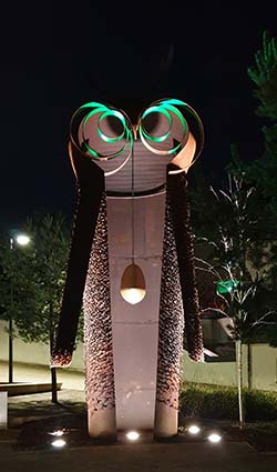 Rail Owl 2020 © Bettina Scholl-Sabbatini